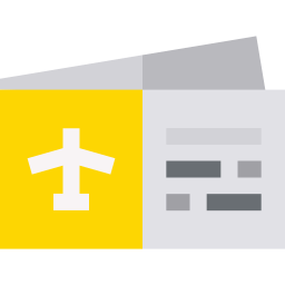 flugzeugticket icon