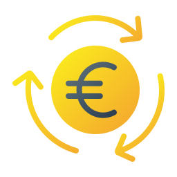 trasferimento di denaro icona