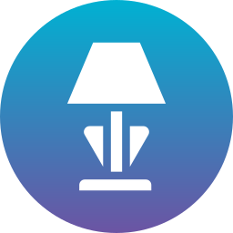 Table lamp icon