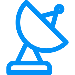 satelliet schotel icoon