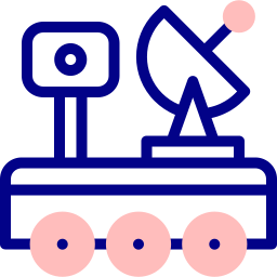 Mars rover icon