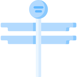 panneau de signalisation Icône