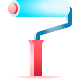 Paint roller icon