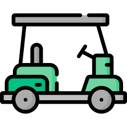 Golf cart icon