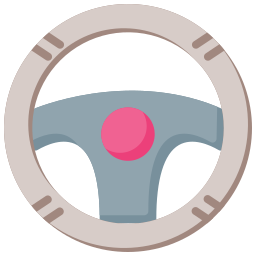 Steering wheel icon