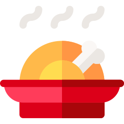 Roasted chicken icon