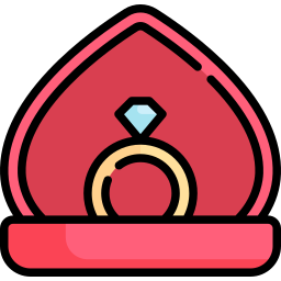 Diamond ring icon