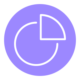 diagramme circulaire Icône