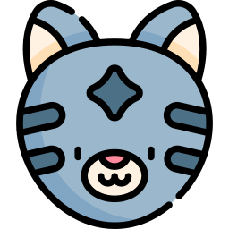 Egyptian mau icon