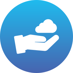 Cloud computing icon