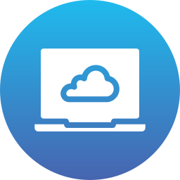 Cloud computing icon