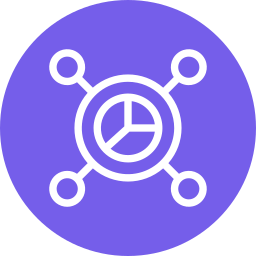 diagramme circulaire Icône