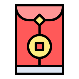 roter umschlag icon