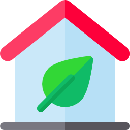 Eco house icon