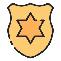 Police badge icon