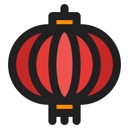 Chinese lantern icon