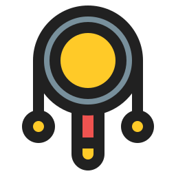 Rattle drum icon