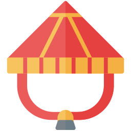 Bamboo hat icon