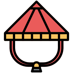 Bamboo hat icon