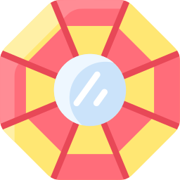 Bagua mirror icon