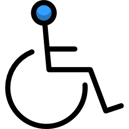 Инвалидное кресло иконка