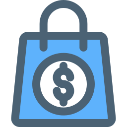 Shopping bag icon