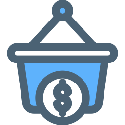 Shopping basket icon