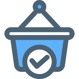 Shopping basket icon