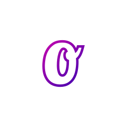 Letter o icon