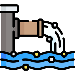 Waste water icon