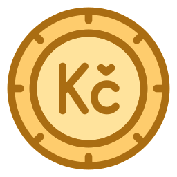 Czech koruna icon