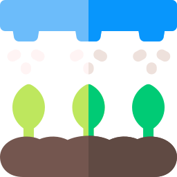 Watering plants icon