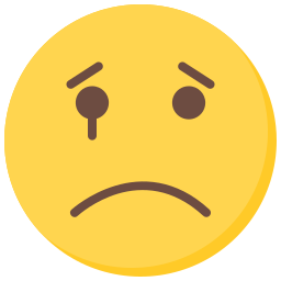 Sad icon