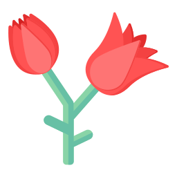 tulipe Icône