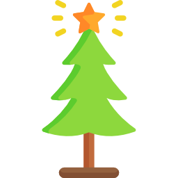 Christmas tree icon