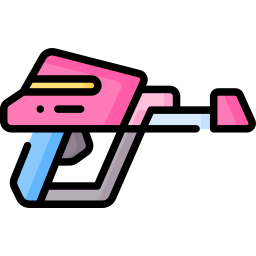 Space gun icon