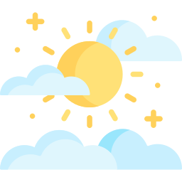 Clear sky icon