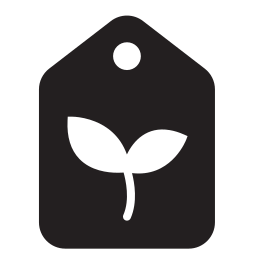 Eco tag icon