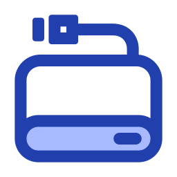 External hard drive icon