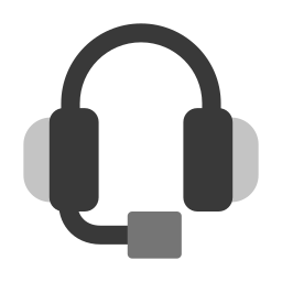 Headphone mic icon