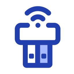 conector de wifi Ícone