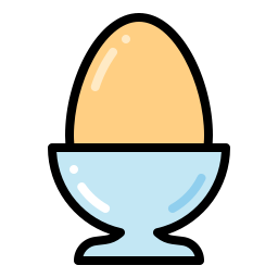 Boiled egg icon