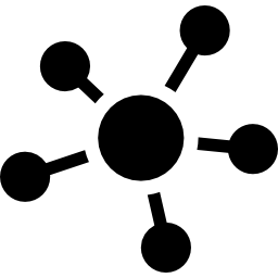 structure centralisée Icône