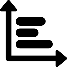 diagramme à bandes Icône