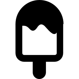 Ice cream on stick icon