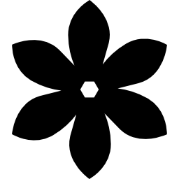 Flower with elongated petals icon