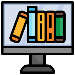 Online library icon