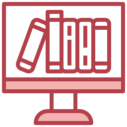 Online library icon