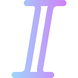 Italic icon