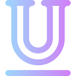 Underline text icon